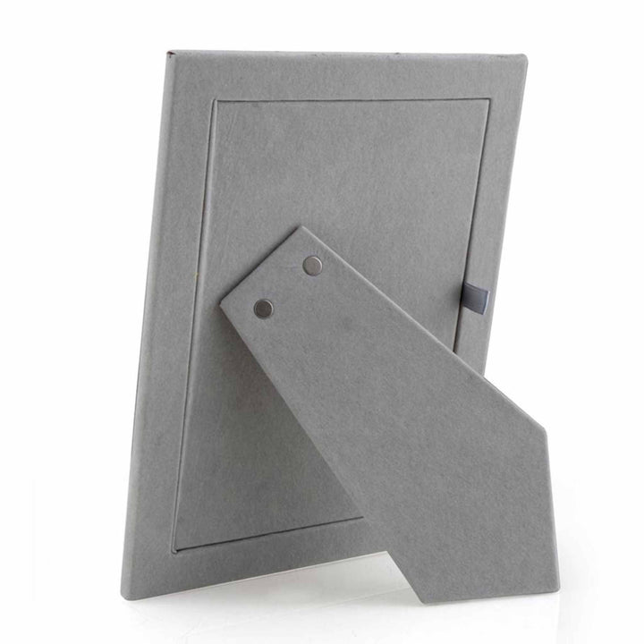 Cream Croc & Silver Frame 4X6 - Sutherland Interiors