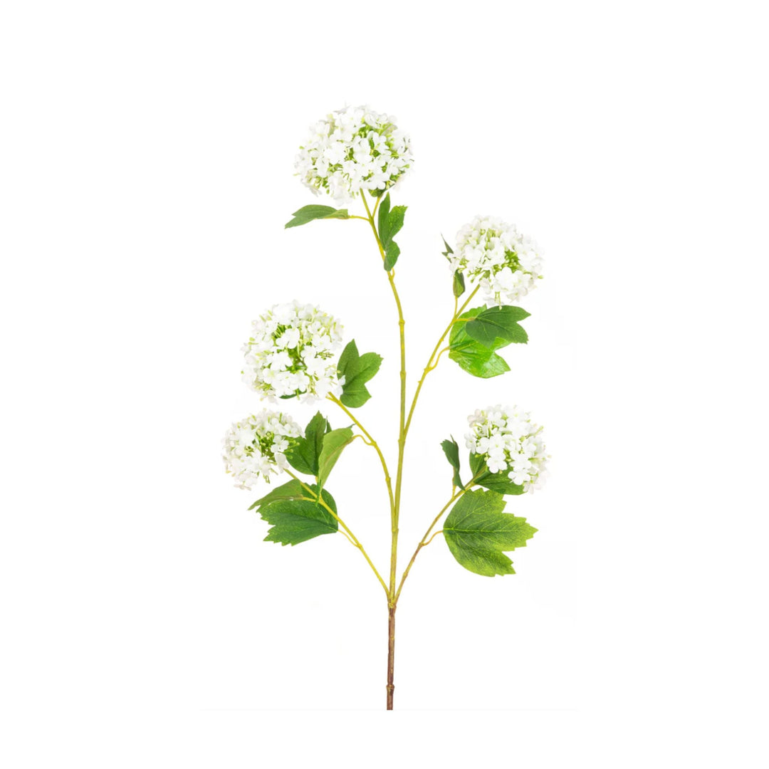 Cream Snowball Spray 58cm - Sutherland Interiors