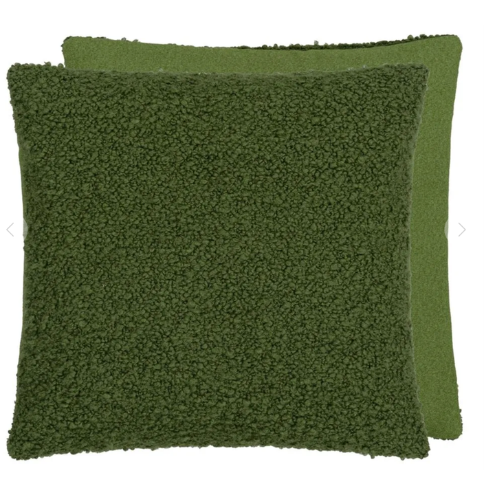 Emerald Boucle Cushion