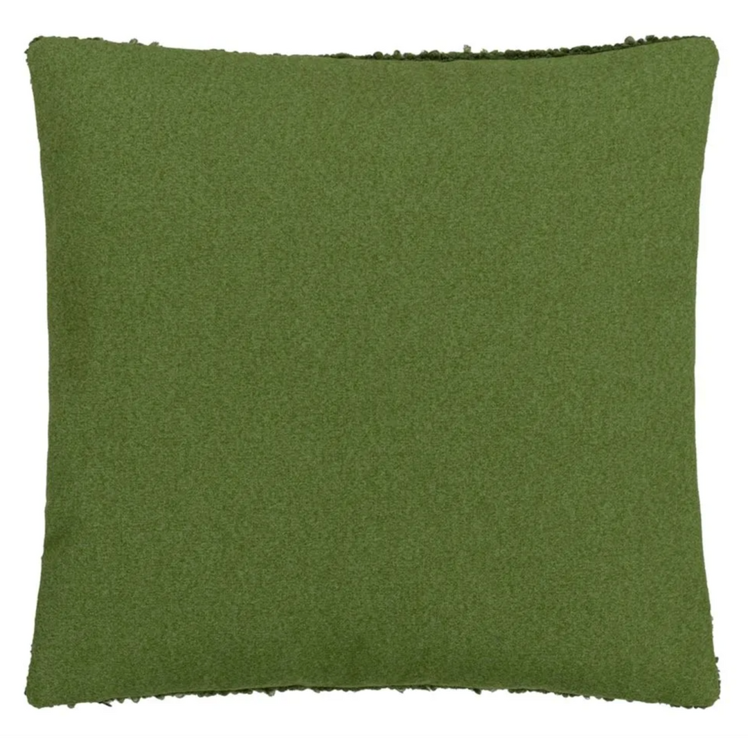 Emerald Boucle Cushion