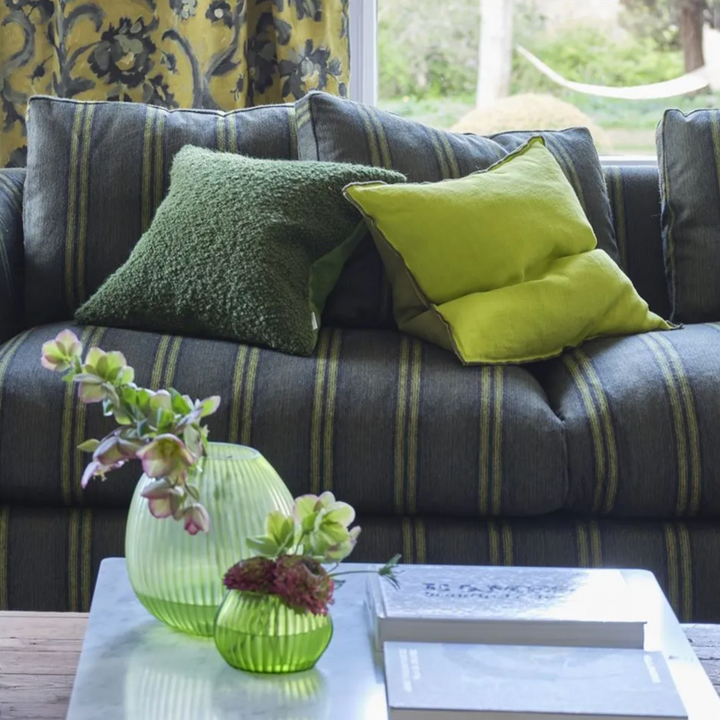 Emerald Boucle Cushion