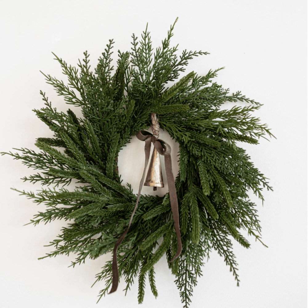 Cypress Pine Christmas Wreath 12" - Sutherland Interiors