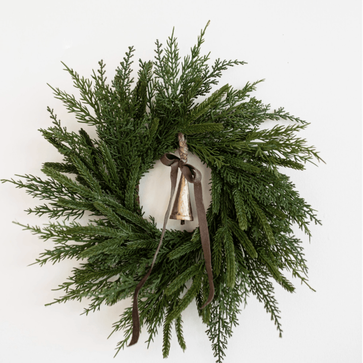 Cypress Pine Christmas Wreath 12" - Sutherland Interiors