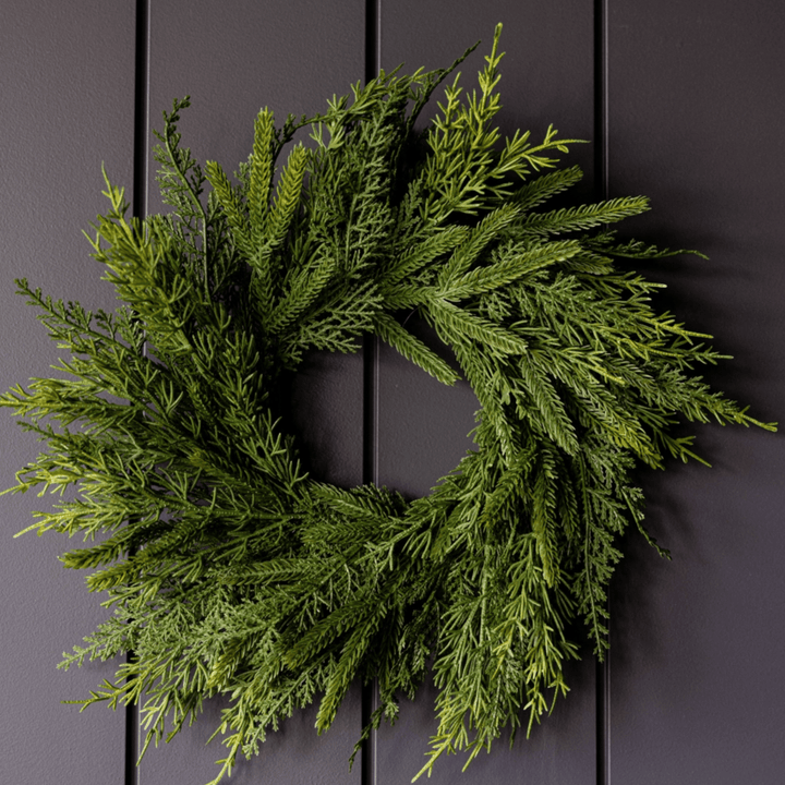 Cypress Pine Christmas Wreath 12" - Sutherland Interiors