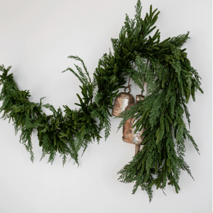 Cypress Real Touch Garland 9ft - Sutherland Interiors