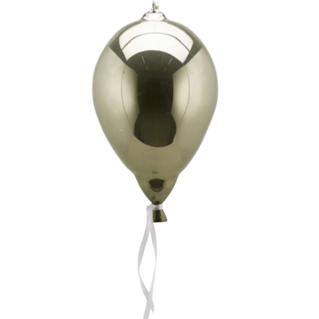 Decorative Glass Balloon - Light Green - Sutherland Interiors