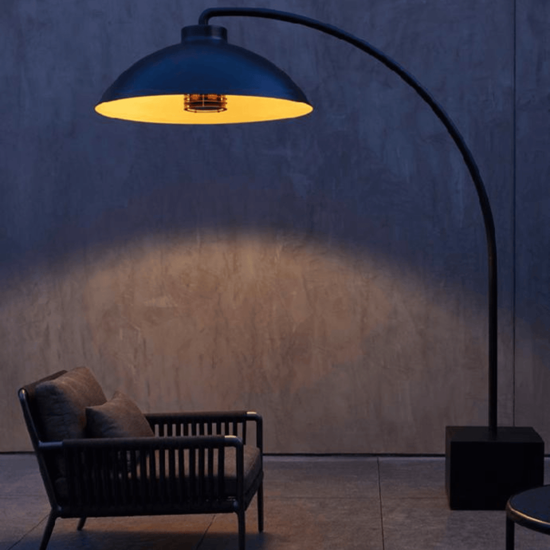 Dome Heatsail Floor Lamp - Sutherland Interiors
