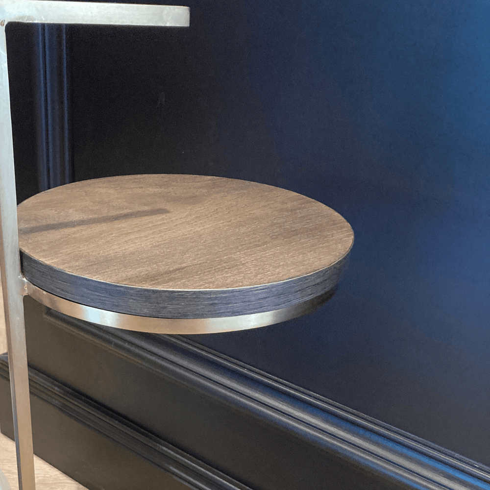 Espresso Side Table - Sutherland Interiors