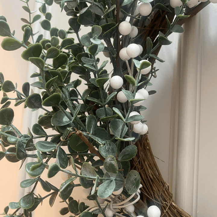 Eucalyptus Berry Wreath - Sutherland Interiors