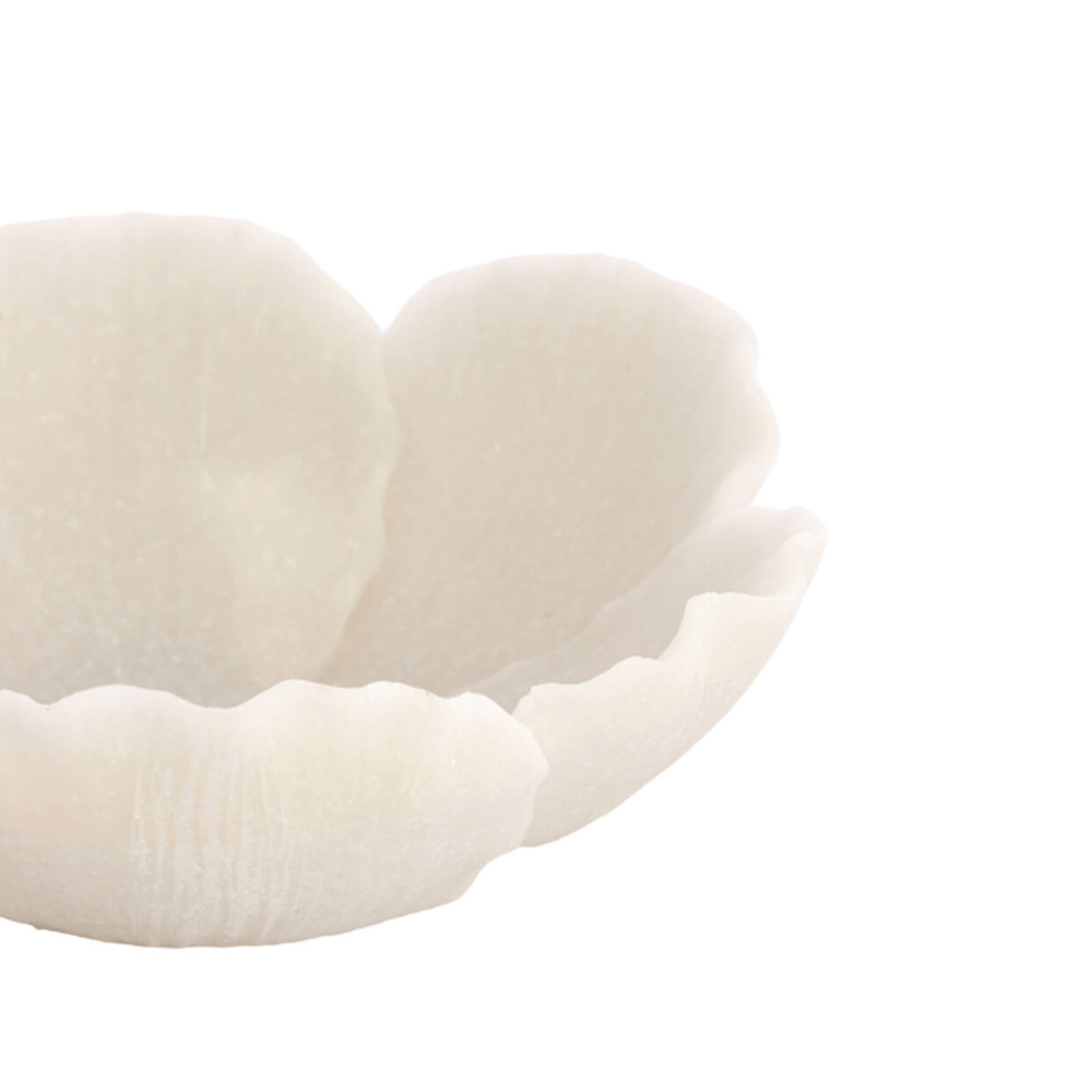 Fresia White Bowl - Sutherland Interiors