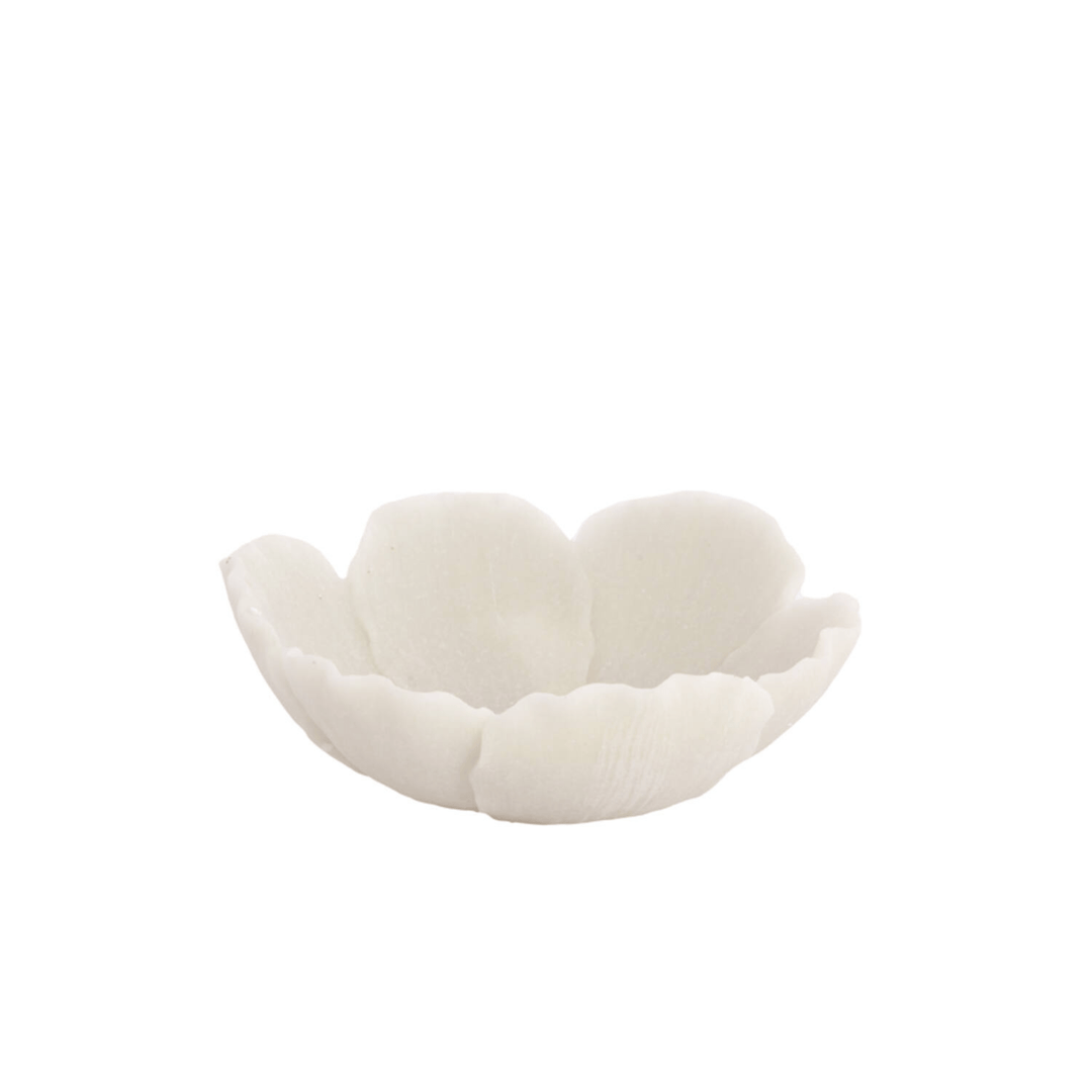 Fresia White Bowl - Sutherland Interiors