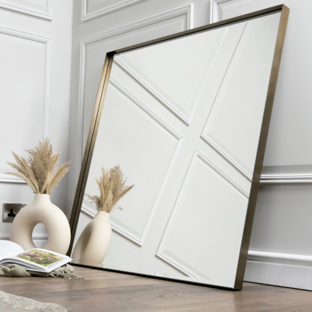 Gacek Square Mirror - Sutherland Interiors