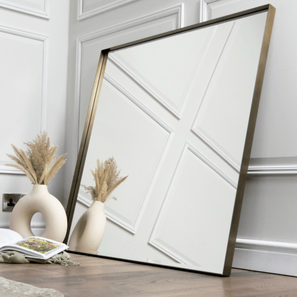 Gacek Square Mirror - Sutherland Interiors