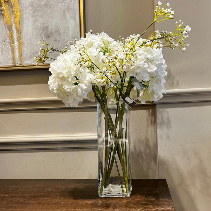 Glass Square Vase - Sutherland Interiors