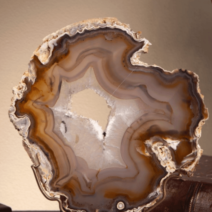 Gold Natural Agate - Sutherland Interiors