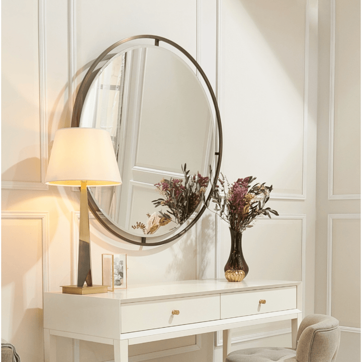 Gordone Mirror Round - Sutherland Interiors