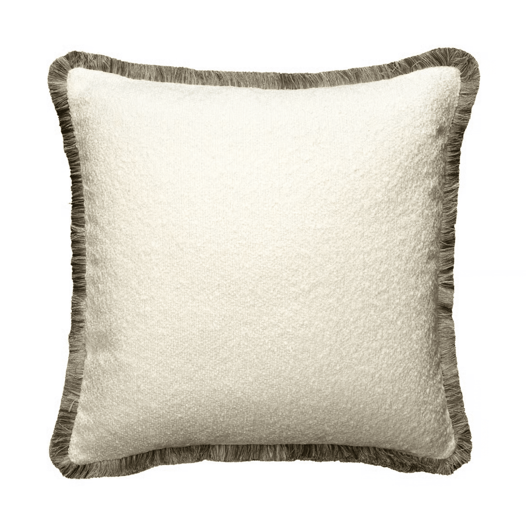 Huntsman Ivory/Alezio Gold Cushion - Sutherland Interiors