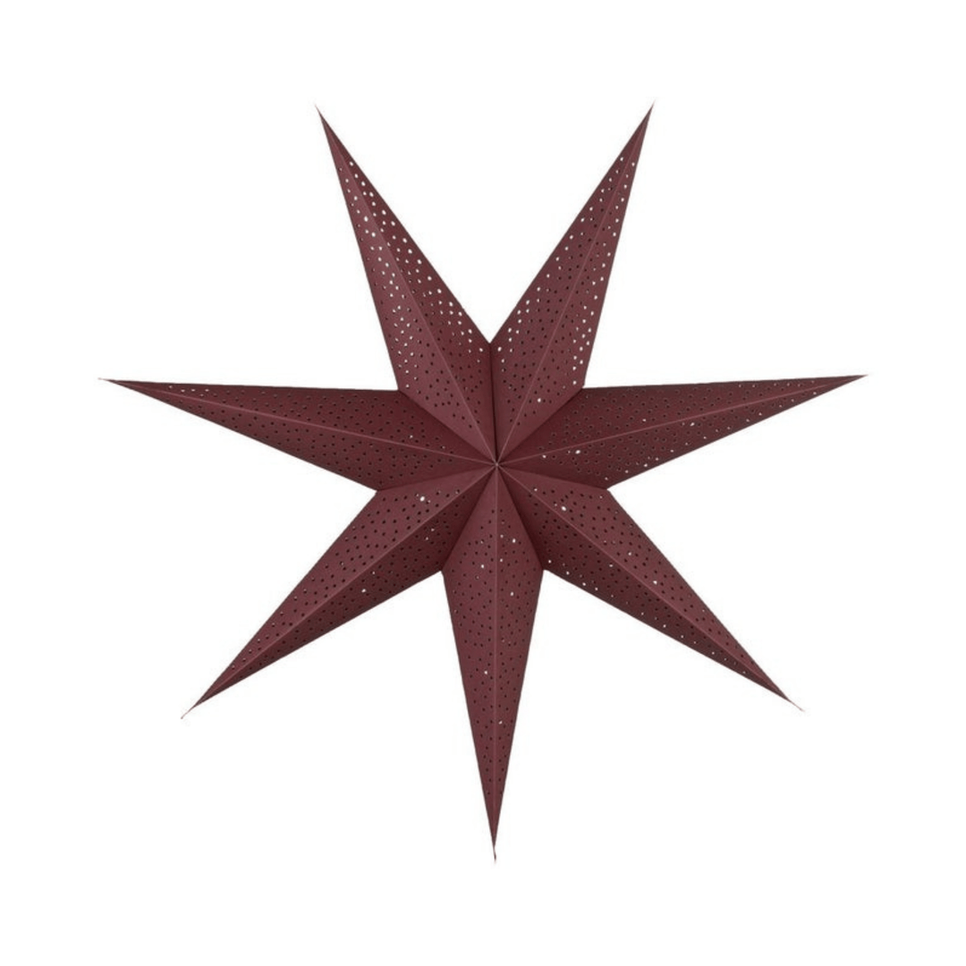 Icilinia Star Burgundy Small - Sutherland Interiors