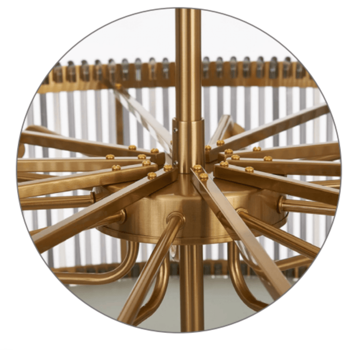 Jessie Smoked Brown Ceiling Light - Sutherland Interiors
