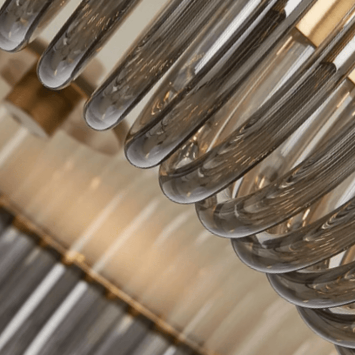 Jessie Smoked Ceiling Light - Sutherland Interiors