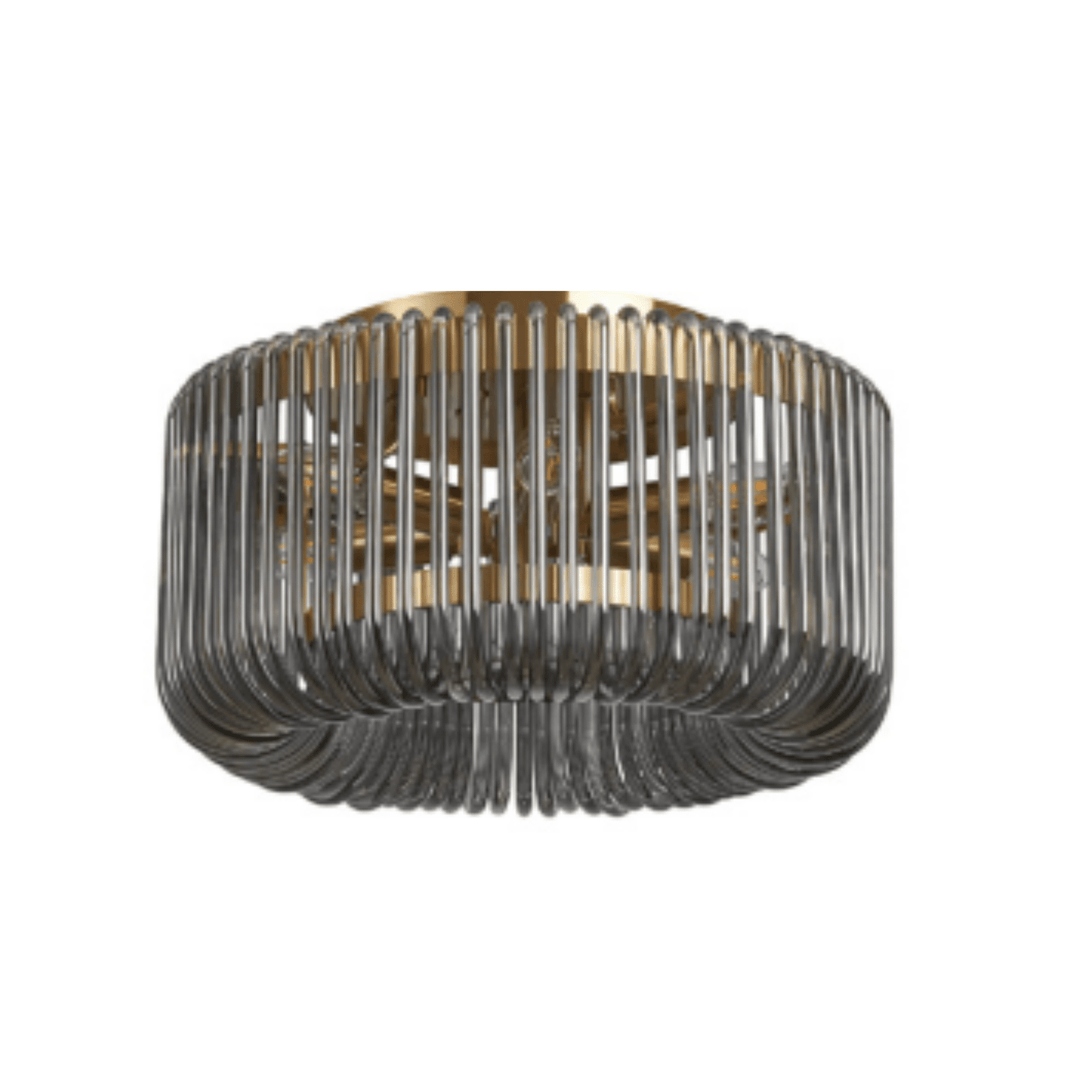 Jessie Smoked Ceiling Light - Sutherland Interiors