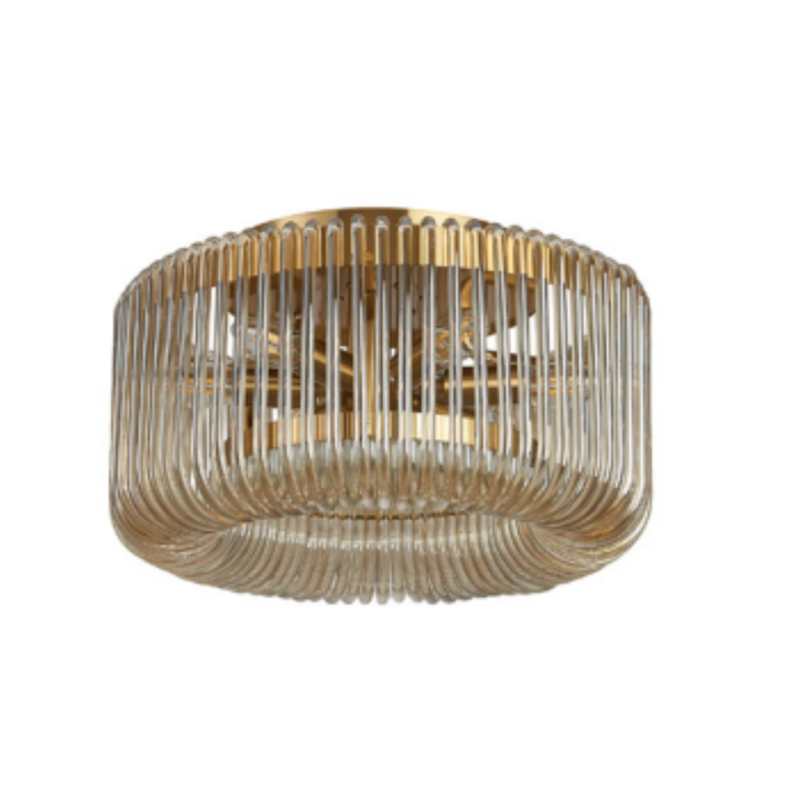 Jessie Smoked Brown Ceiling Light