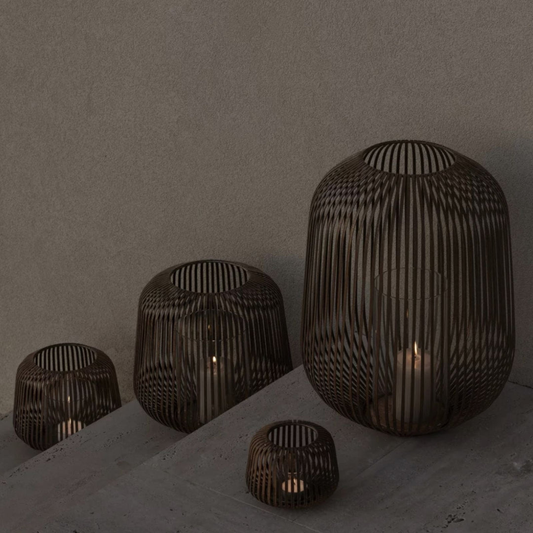 Lantern Lito Rusty Look - Sutherland Interiors