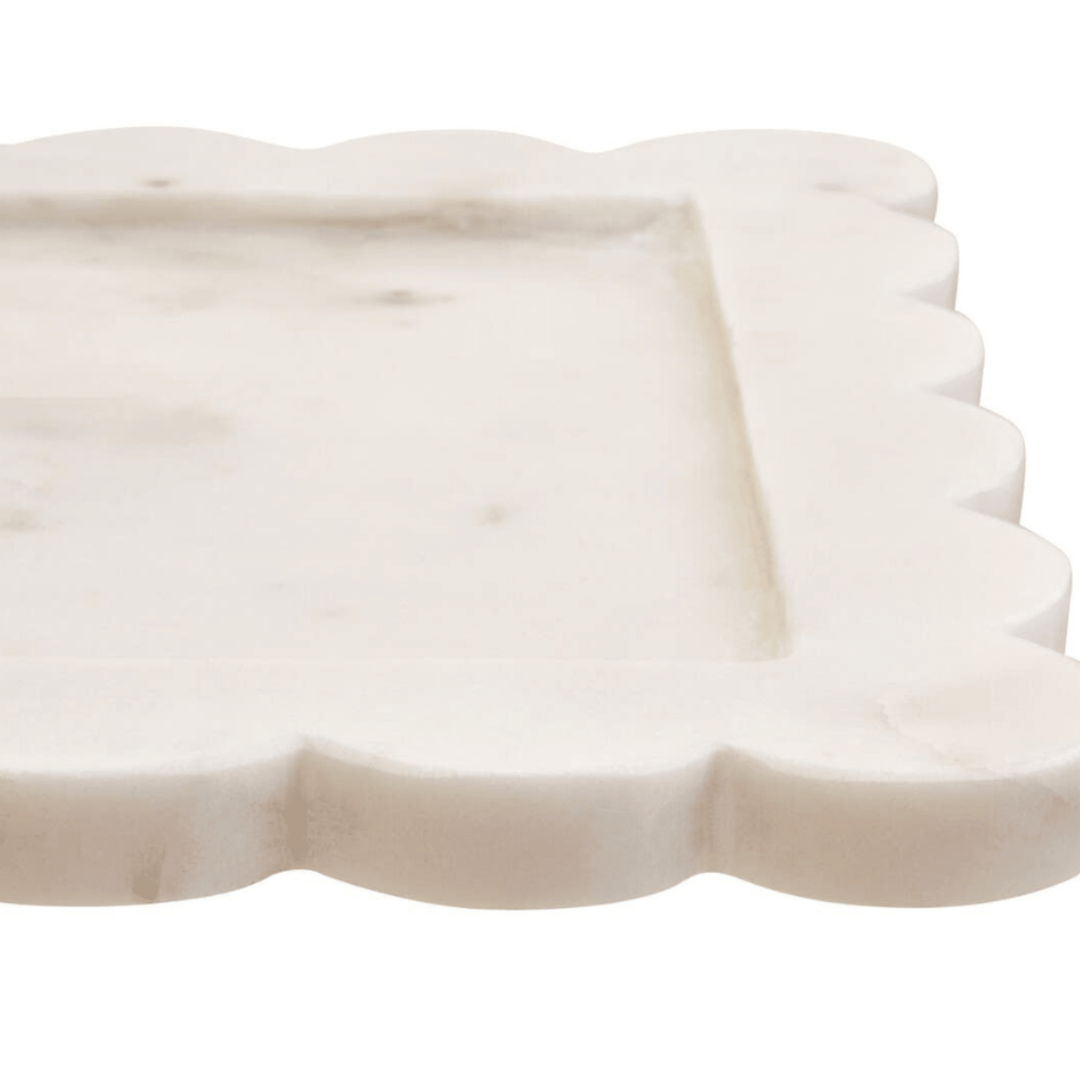 Large Marble Square Tray - Sutherland Interiors