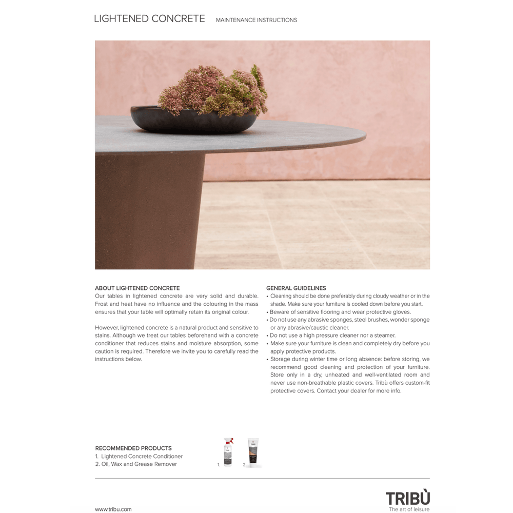 Lightened Concrete Care Set - Sutherland Interiors