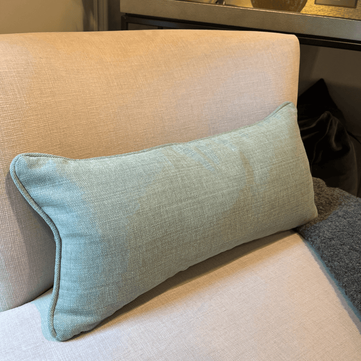 Luxury Cushion Green Lumbar - Sutherland Interiors