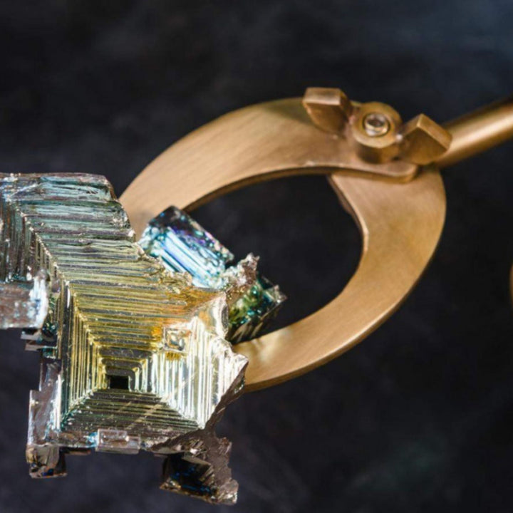 Magnifying Glass on Stand with Bismuth Crystal - Sutherland Interiors