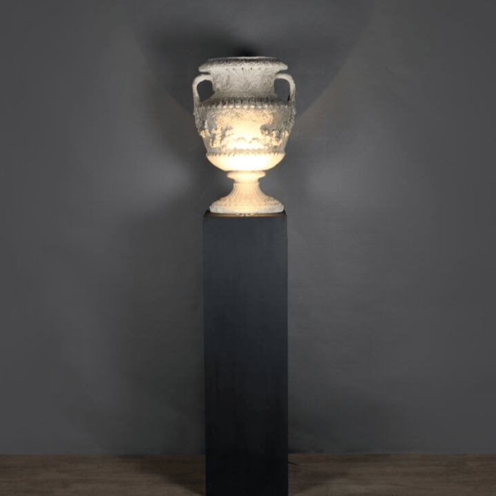 Museum Column with Integrated Lighting - Sutherland Interiors