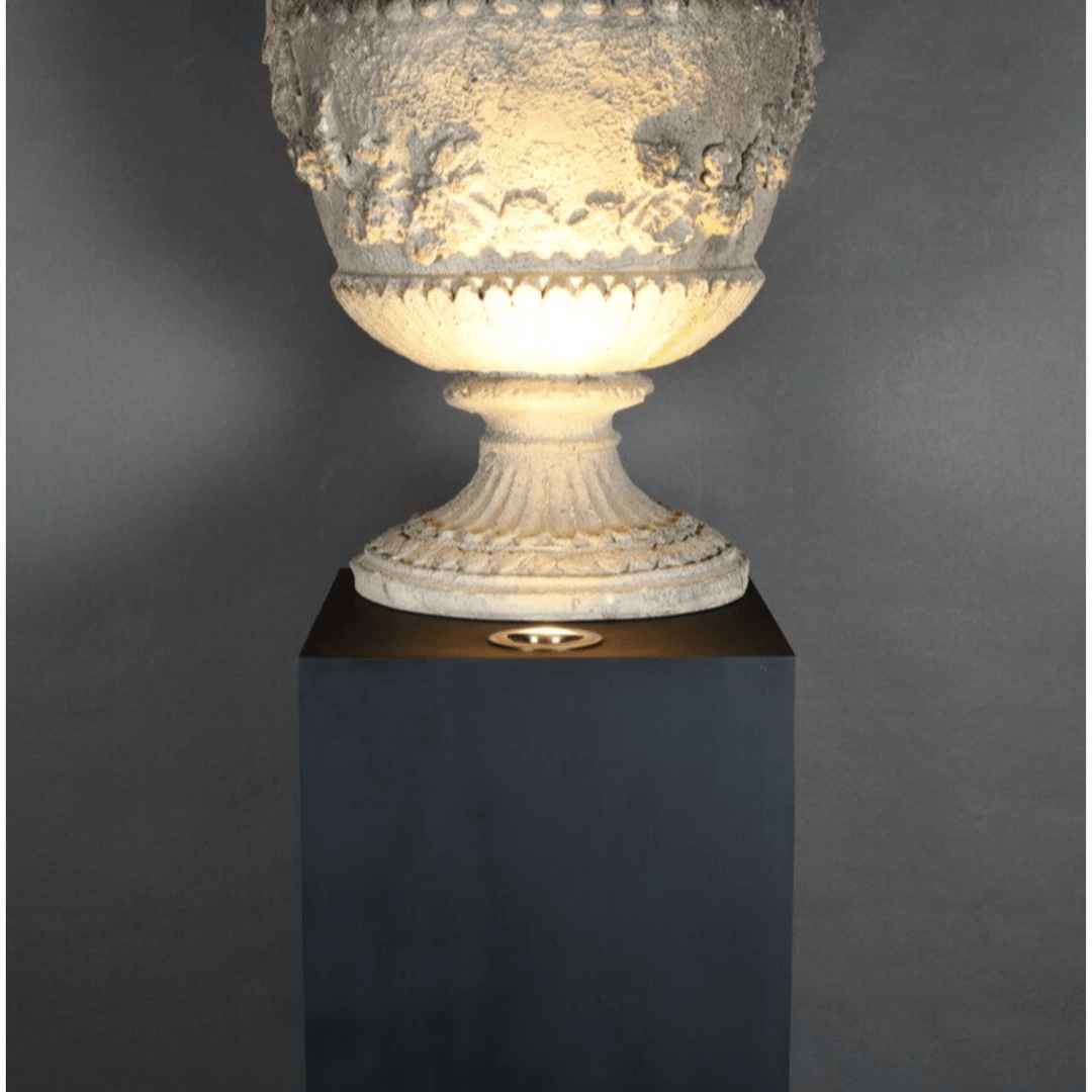 Museum Column with Integrated Lighting - Sutherland Interiors