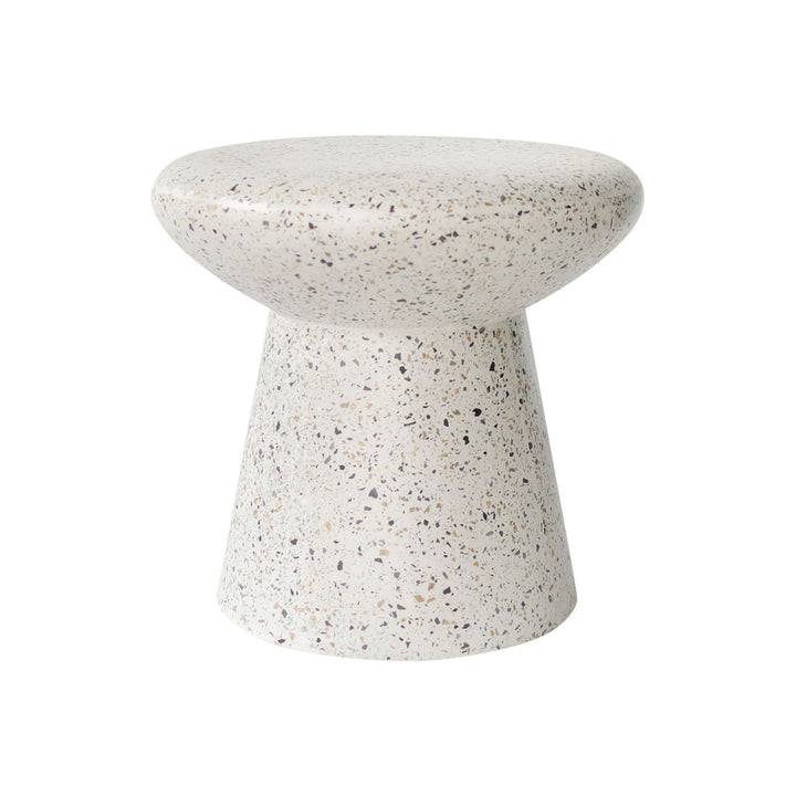 Mush Table/Stool - White terazzo