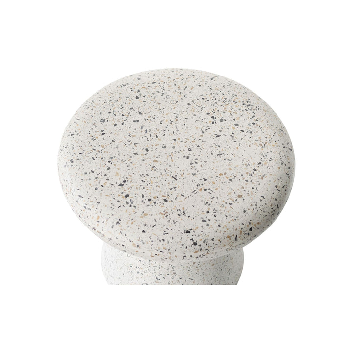 Mush Table/Stool - White terazzo