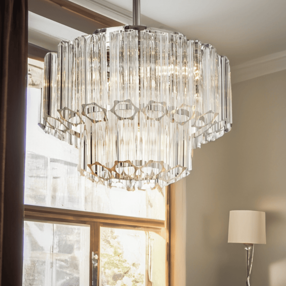 Nasser Small Chandelier - Sutherland Interiors