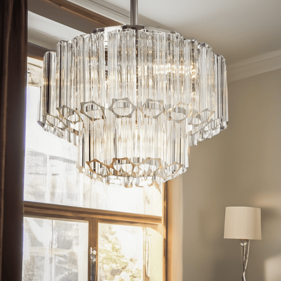 Nasser Small Chandelier - Sutherland Interiors