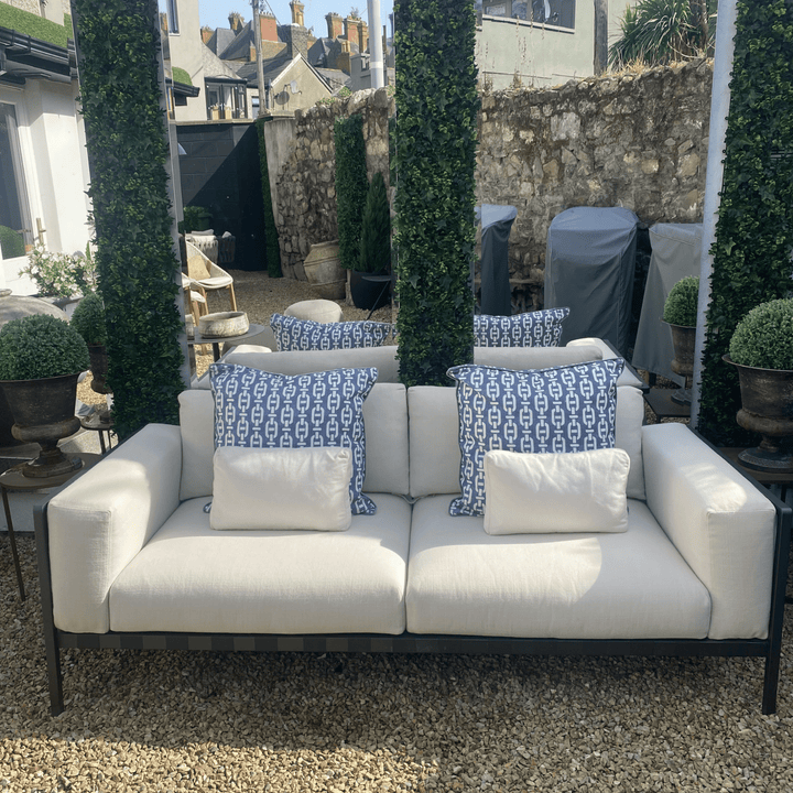 Natal Alu Sofa 2 Seater - Sutherland Interiors