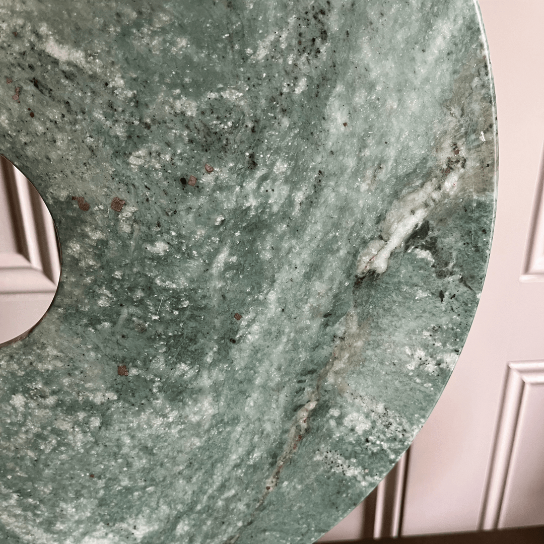 Ornament Bi disc in Light/Middle green - Sutherland Interiors