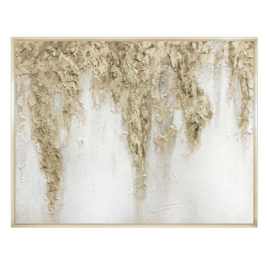 Peial Textured Wall Art Quintessa