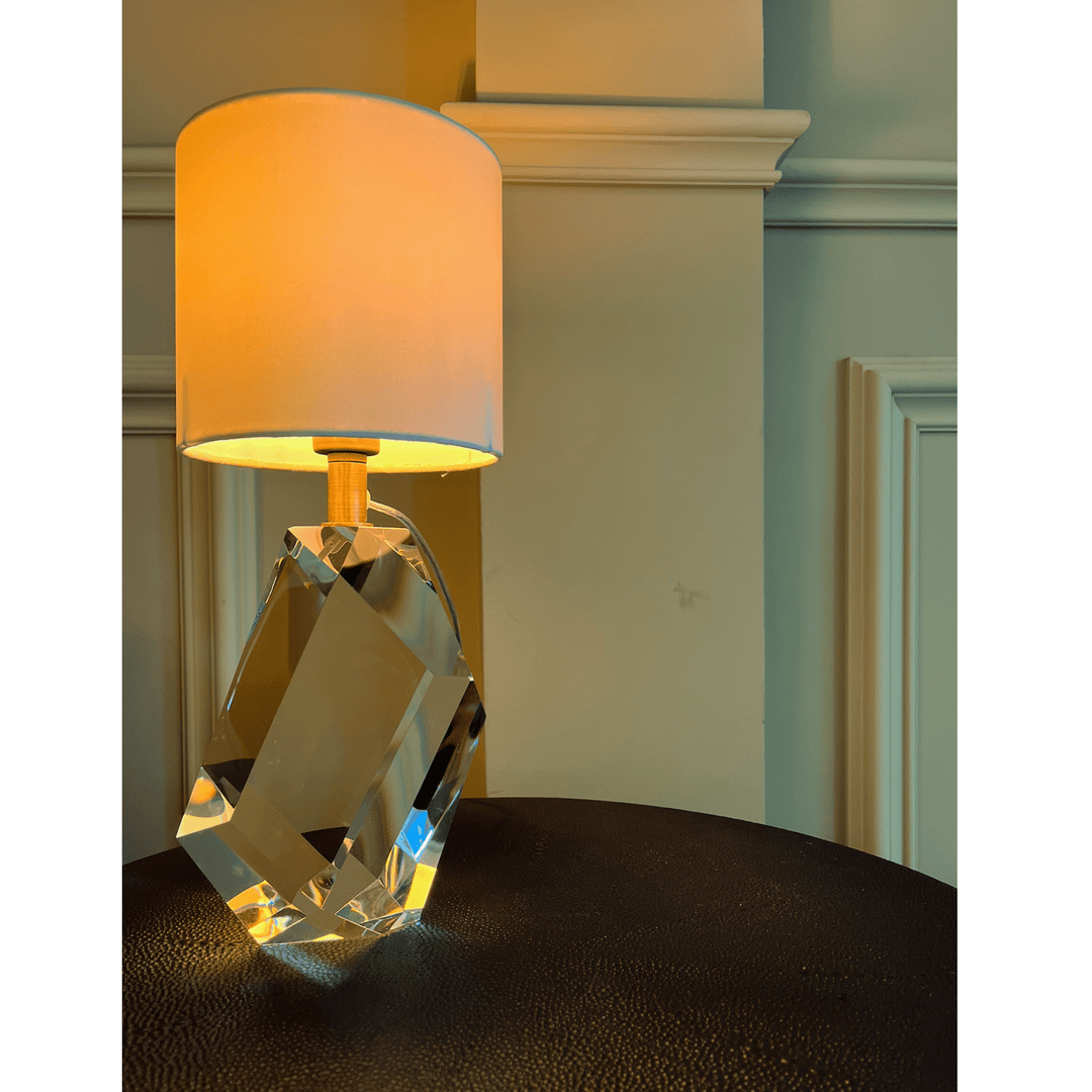 Petite Crystal Table Lamp - Sutherland Interiors