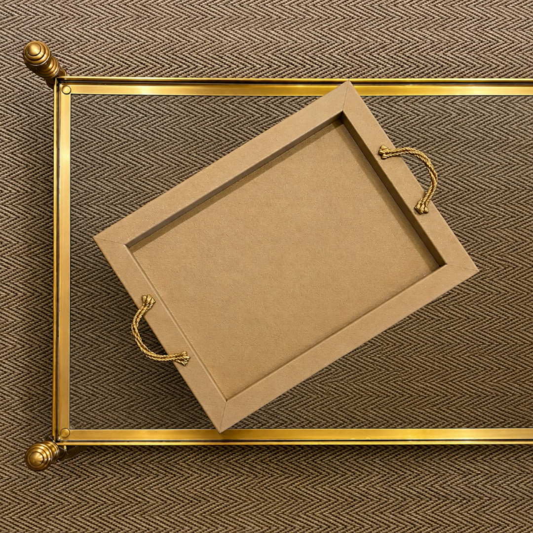 Thalia Leather Tray