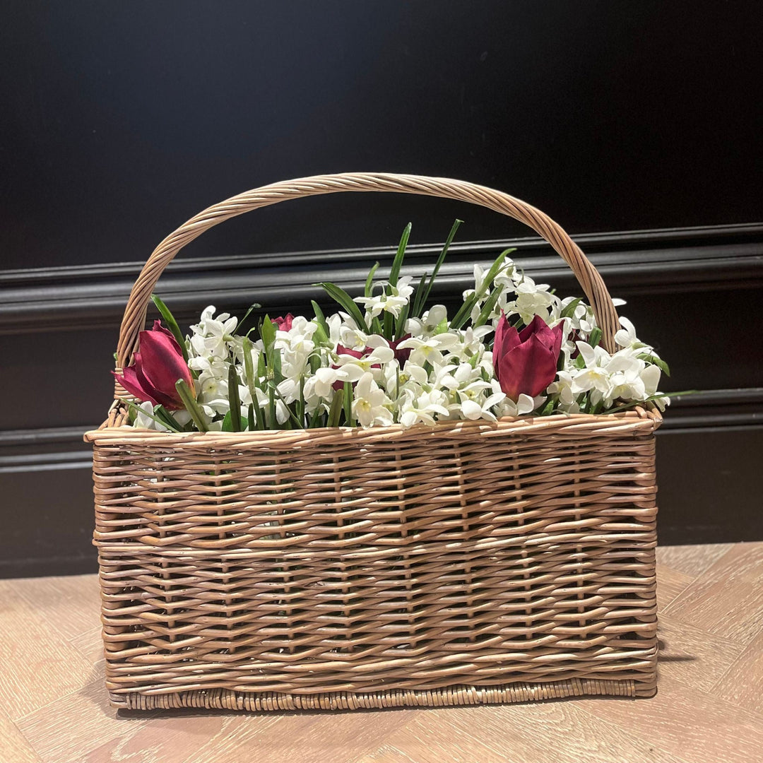 Rectangular Woven Basket - Sutherland Interiors