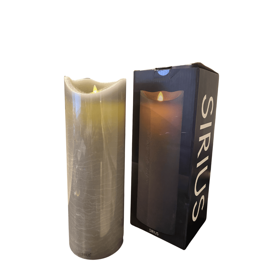 Sara Pillar Ash Candle - Sutherland Interiors