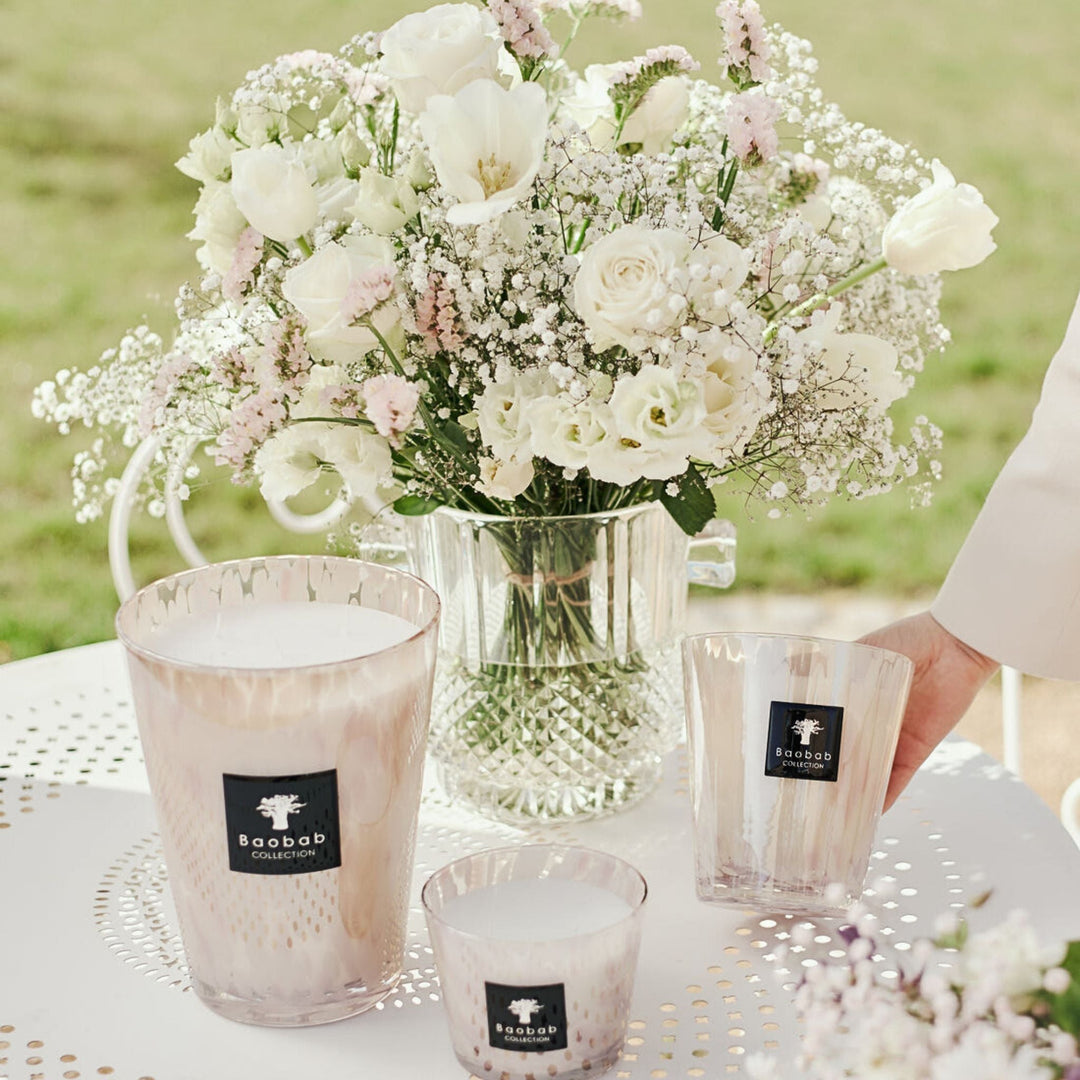 Scented Candle Pearl White - Sutherland Interiors