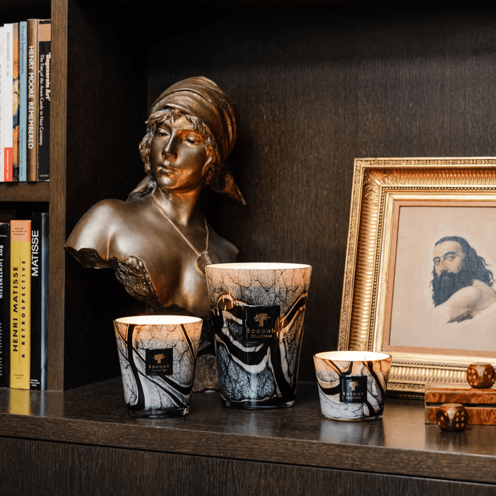 Scented Candle Stones Marble - Sutherland Interiors