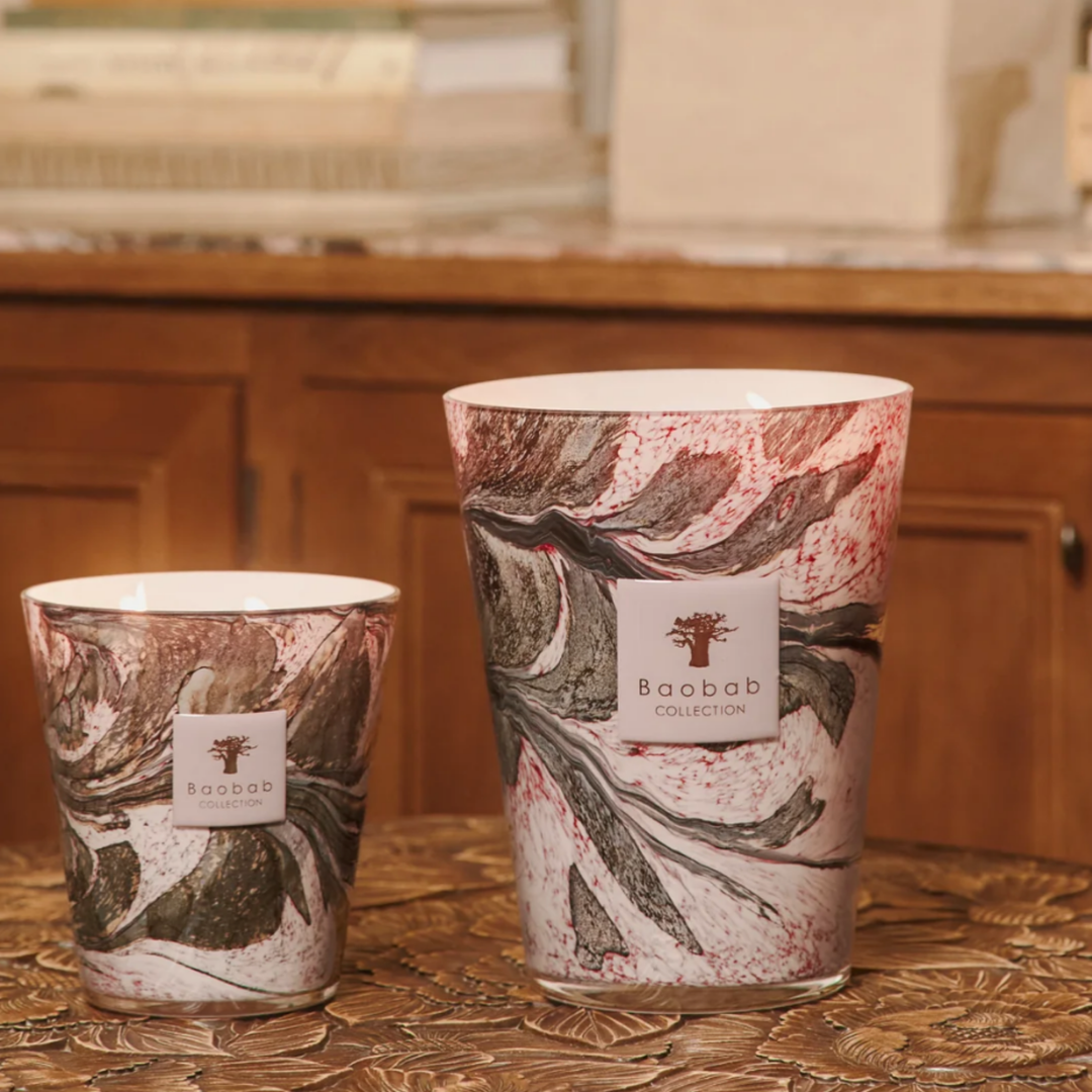 Baobab Scented Candle Leaves Manon