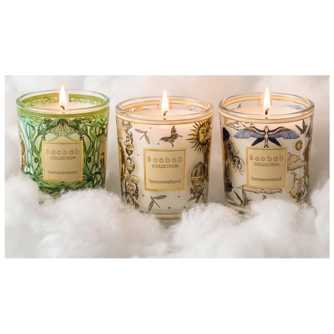 Baobab Trio Travel Candles – Tomorrowland