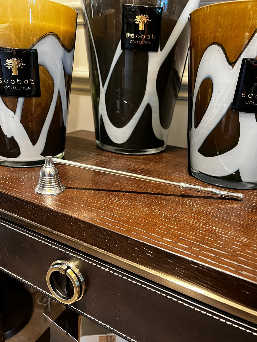 Silver Candle Snuffer - Sutherland Interiors