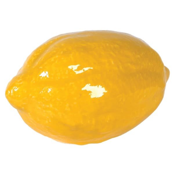 Small Ceramic Lemon Ornament - Sutherland Interiors